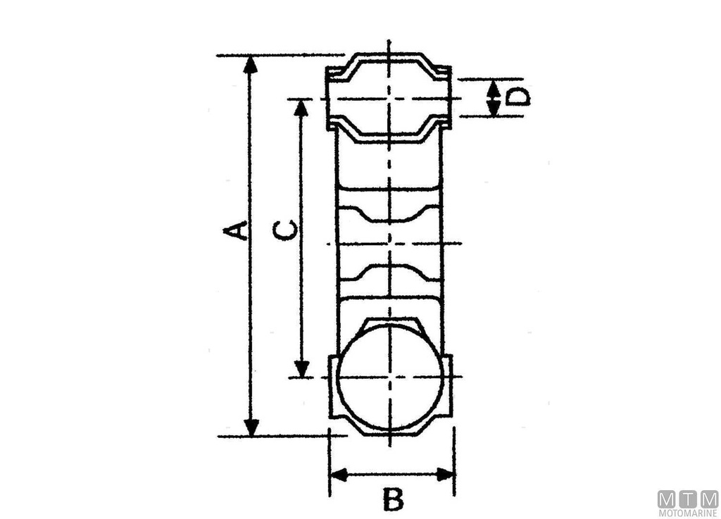 GIUNTO ELASTICO 1400 - 115 x 82 x 40 - D. FORO 10