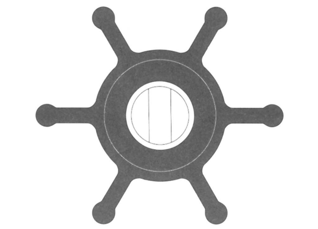 GIRANTE 09-702B (ANCOR 2047) VM35212049 POMPA SW CON COPERCHIO 