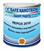 Resina EPOSSIDICA REPOX 2010 bicomponente fluida per per riparazioni e incollaggio IMPREGNAZIONE LENTO INDURIMENTO TRASP. ambra (A+B) 6LT