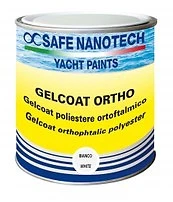 GELCOAT ORTHO PARAFFINATO (PARTE A) BICOMPONENTE ORTOFTALICO NON CONSIGLIATO SOTTO LA LINEA DI GALLEGIAMENTO BIANCO PARAFF. PENNELLO (A) 5KG