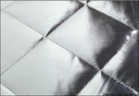 Trapunta fonoassorbente cucita sui bordi in Alluminio+vetro+vetroagugliato+vetro rombo 10 1000x10.000x10 mm